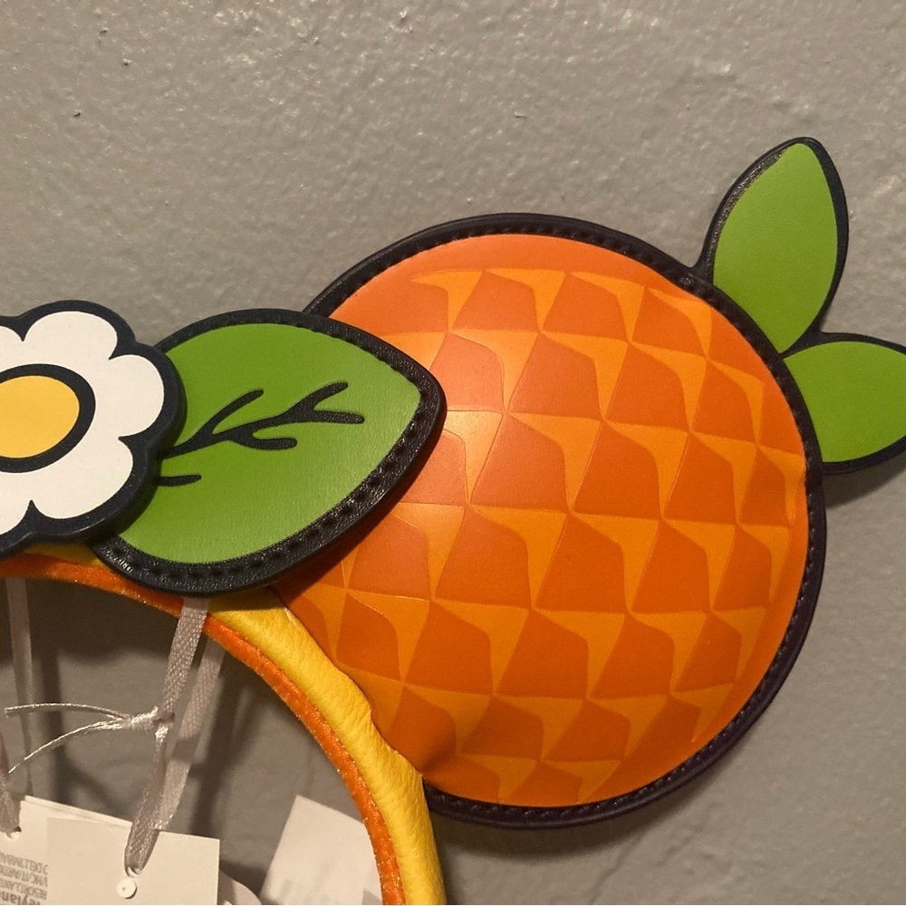 Loungefly 2025 Epcot Flower and Garden Orange Bird Headband - Picture 11 of 11
